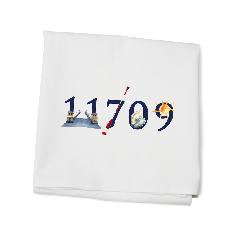 zip 11709 bayville flour sack towel