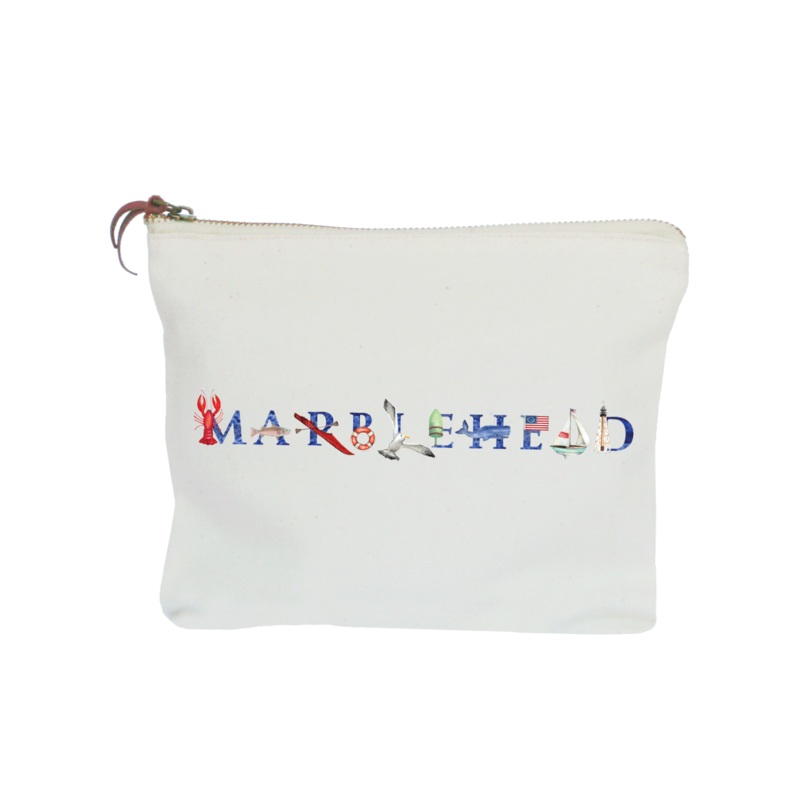 Marblehead zipper pouch