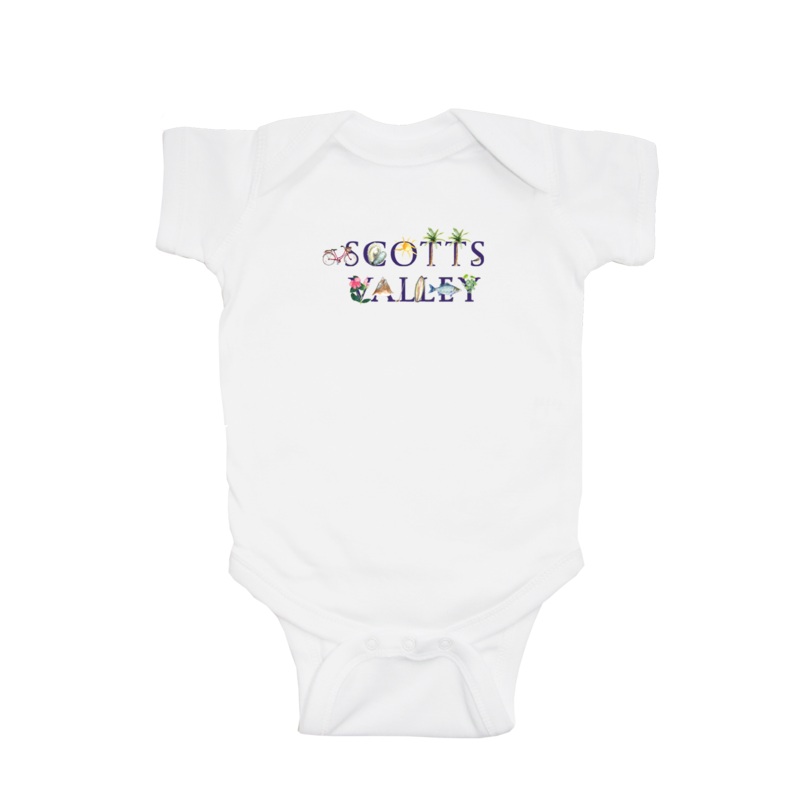 scotts valley baby snap up short sleeve