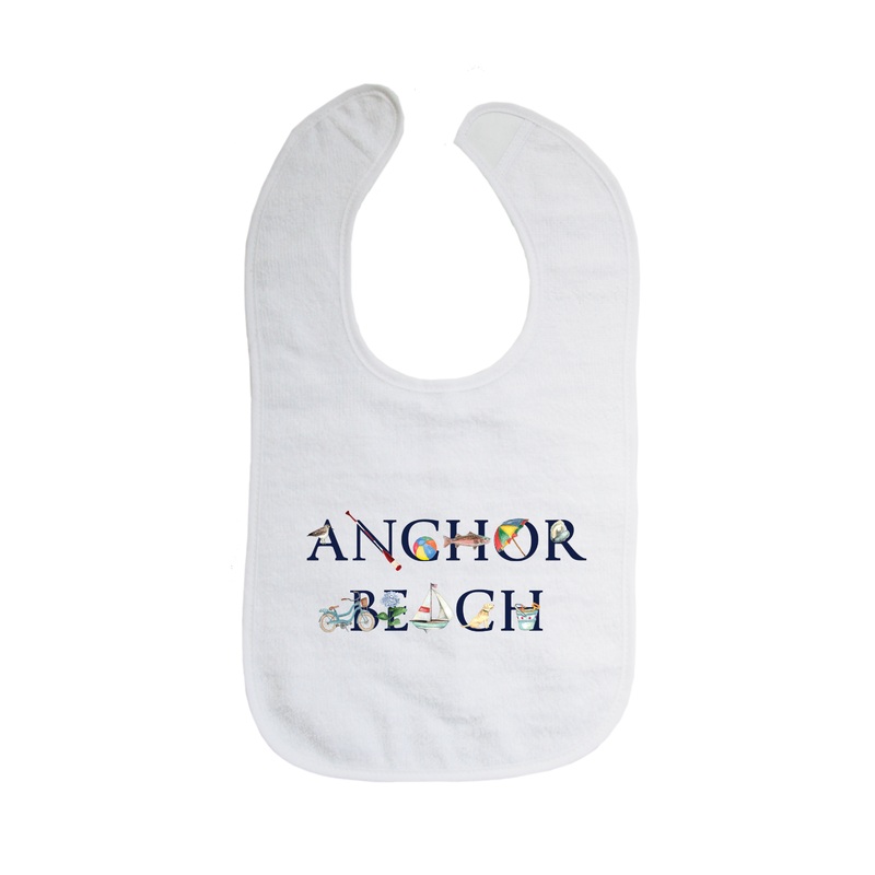 anchor beach bib