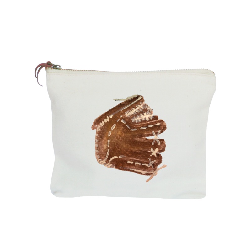 baseball glove zipper pouch