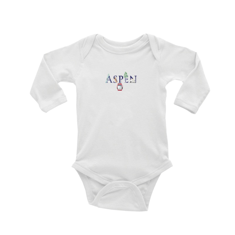 aspen baby snap up long sleeve
