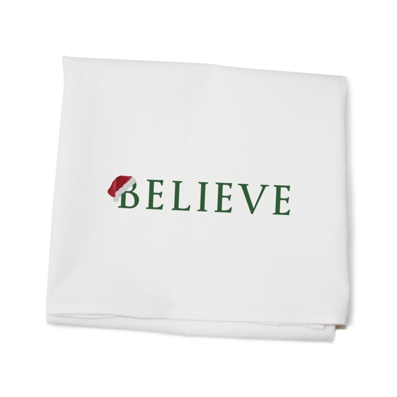 believe flour sack towel