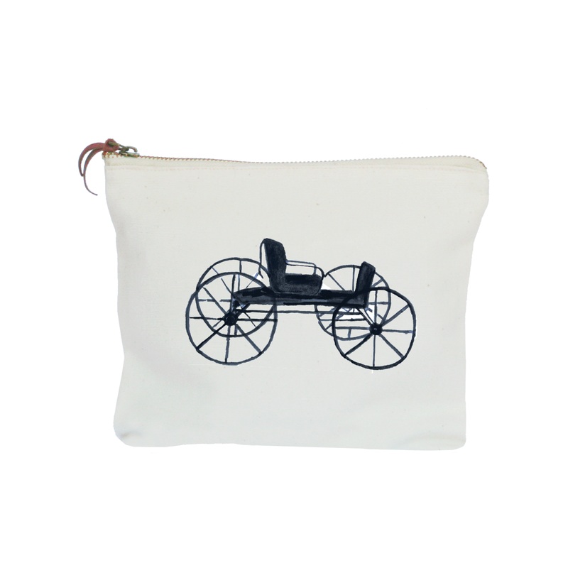 amesbury carriage zipper pouch
