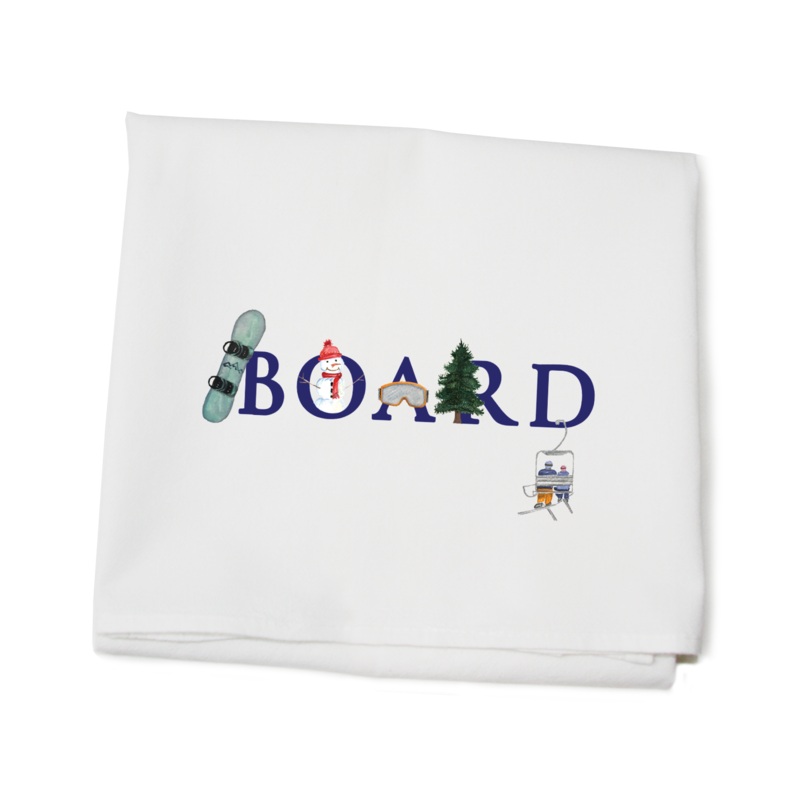 board flour sack towel