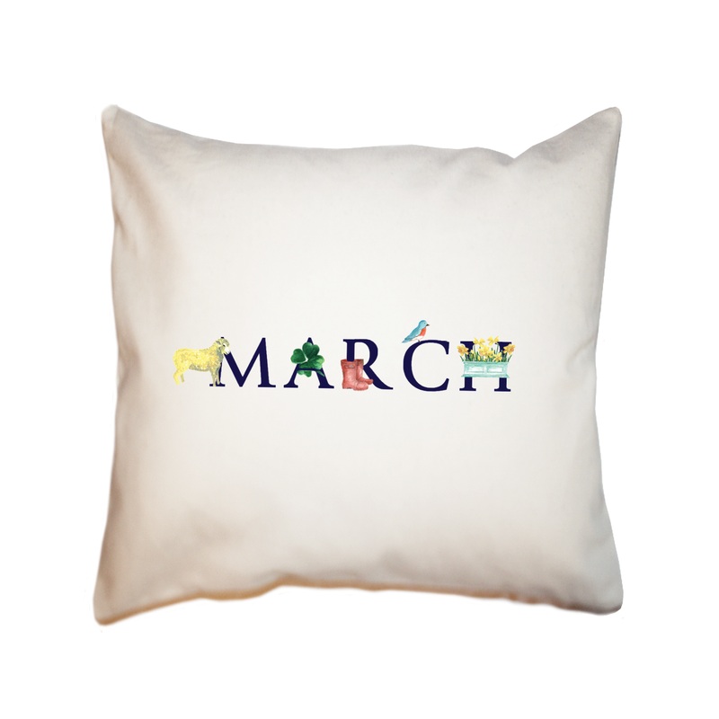 march square pillow