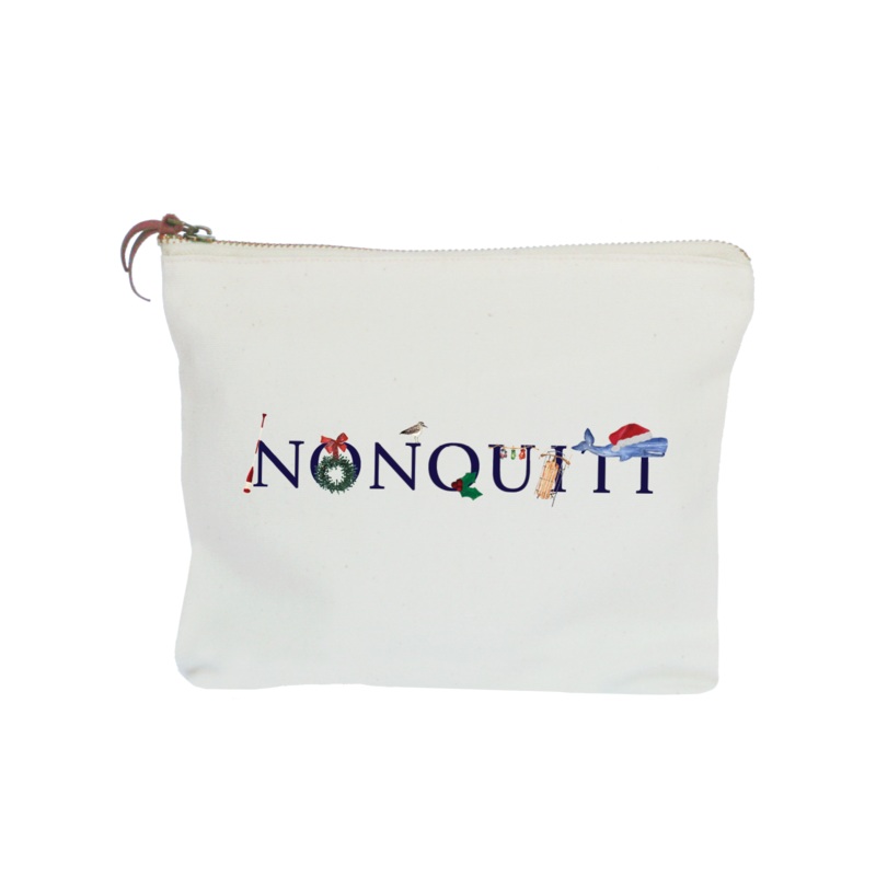 nonquitt holiday zipper pouch