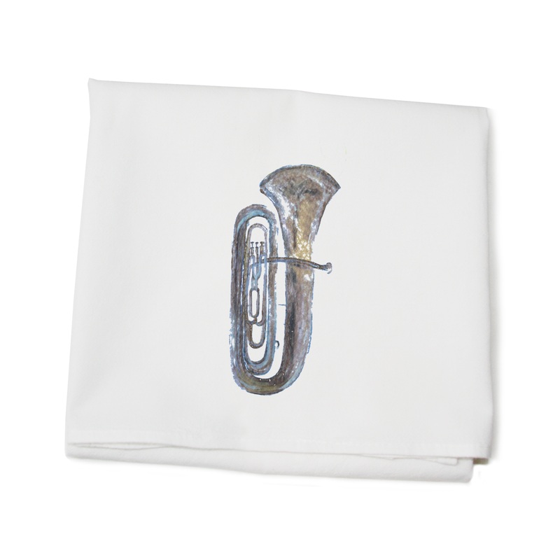 tuba flour sack towel