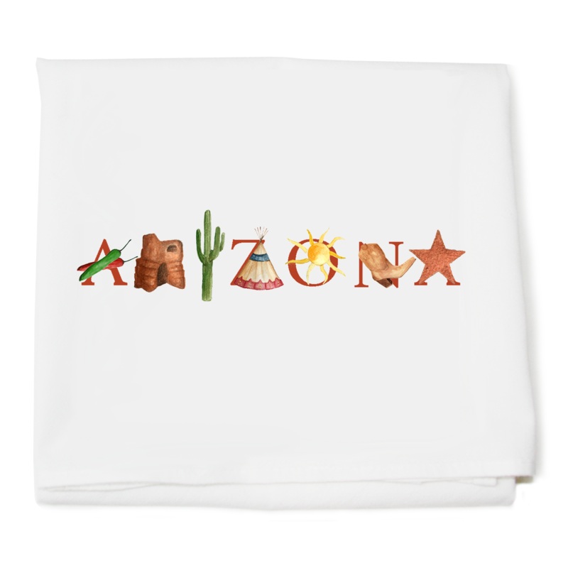 Arizona flour sack towel