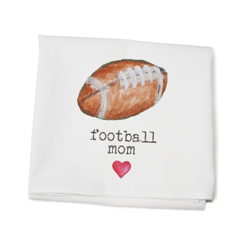 football mom flour sack towel