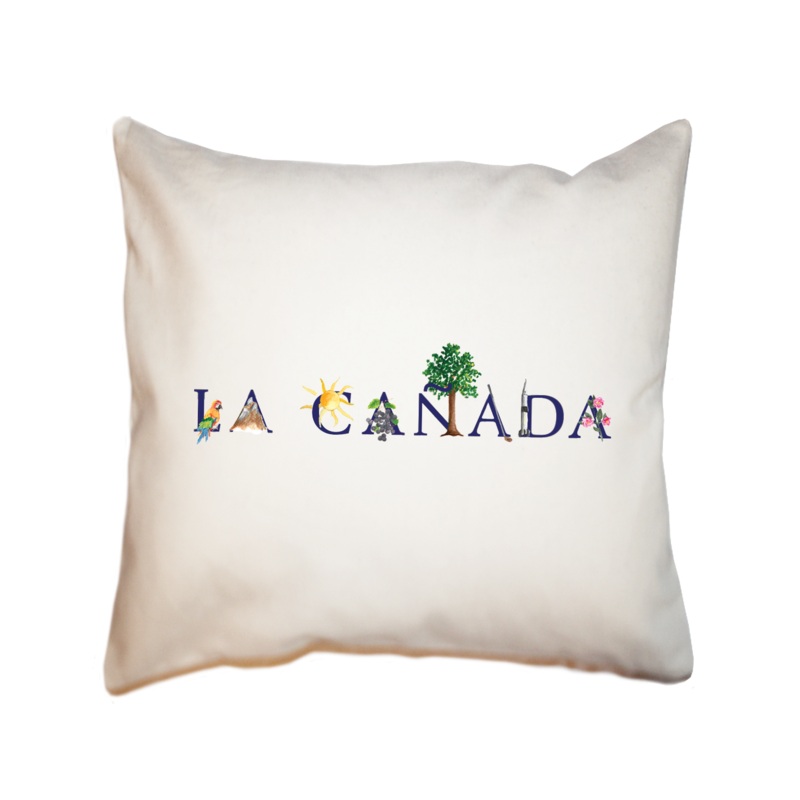la canada square pillow