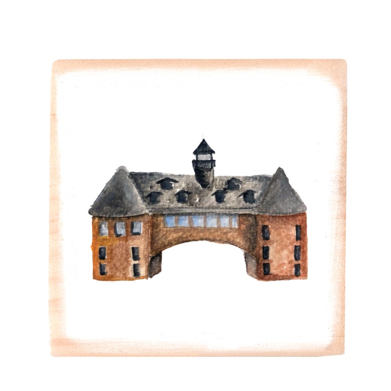 narragansett towers square wood block