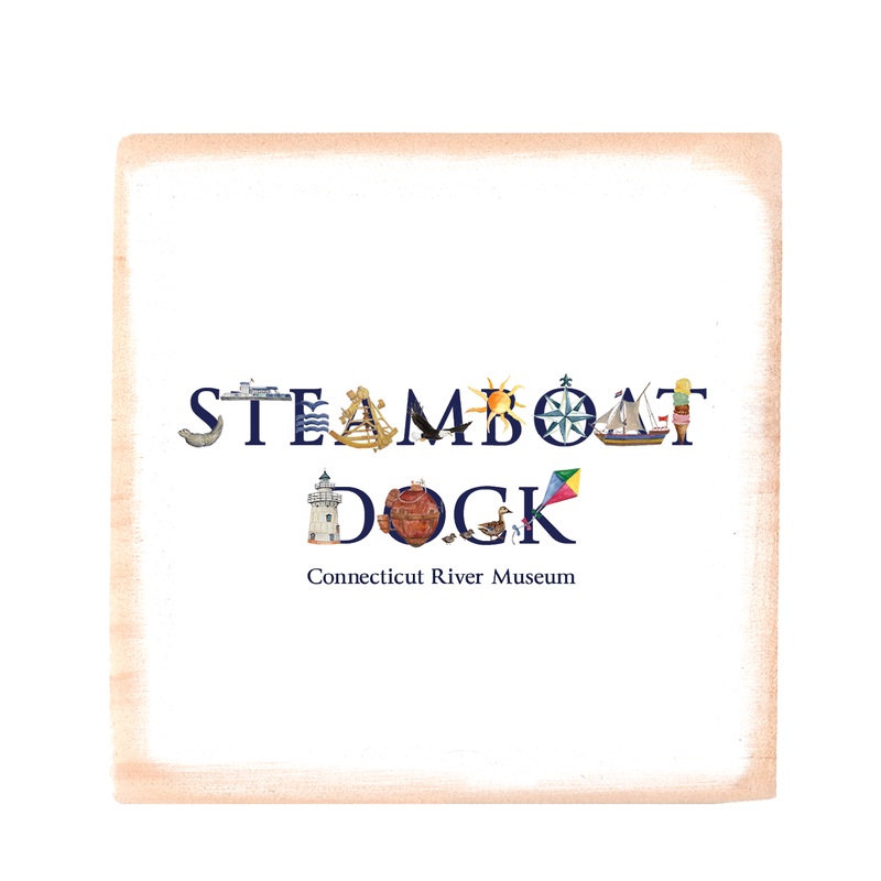 steamboat dock ct river musuem wood block