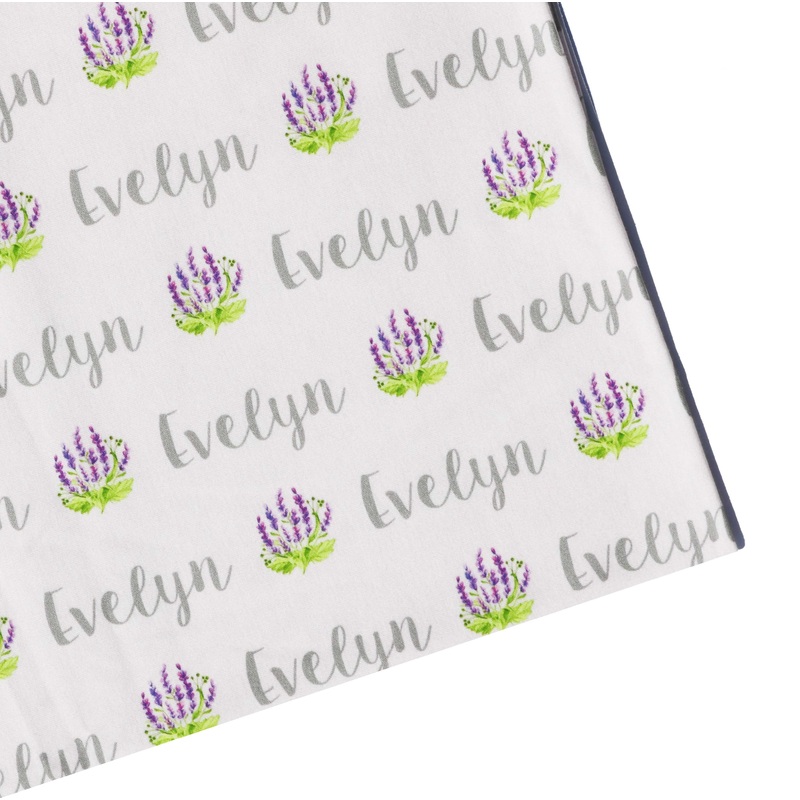 Swaddle – Lavender Posy