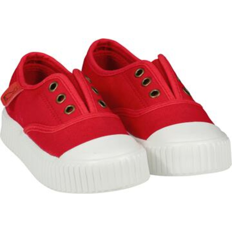Me & Henry Montauk Canvas Plimsoll | Red
