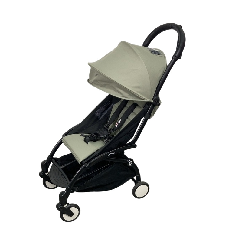 Babyzen YOYO2 Complete Stroller, 2023, Black with Olive