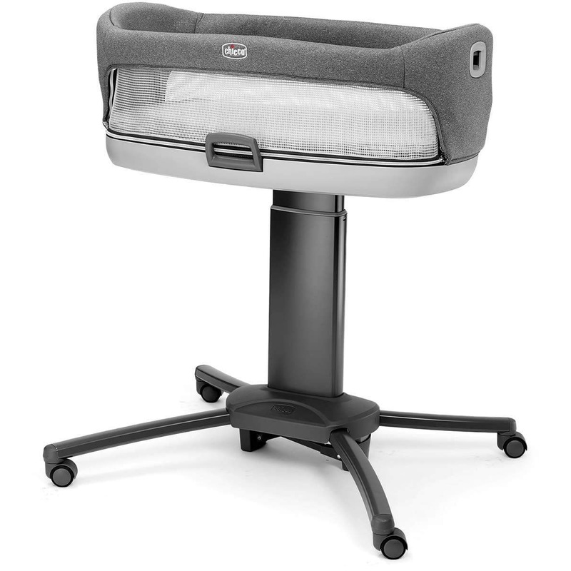 Chicco Close To You 3-in-1 Bedside Bassinet – Heather Grey