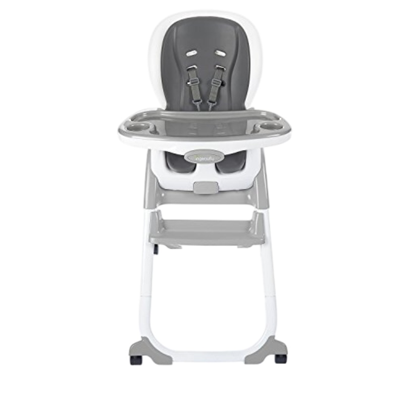 Ingenuity SmartClean Trio Elite 3-in-1 High Chair, Slate