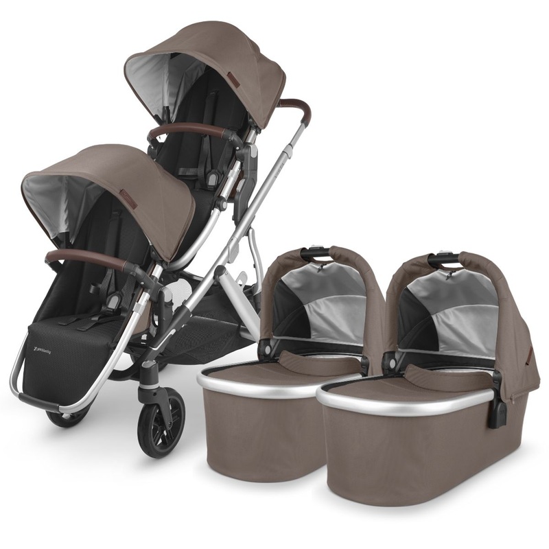 UPPAbaby VISTA V2 Twin Double Stroller Bundle – Theo