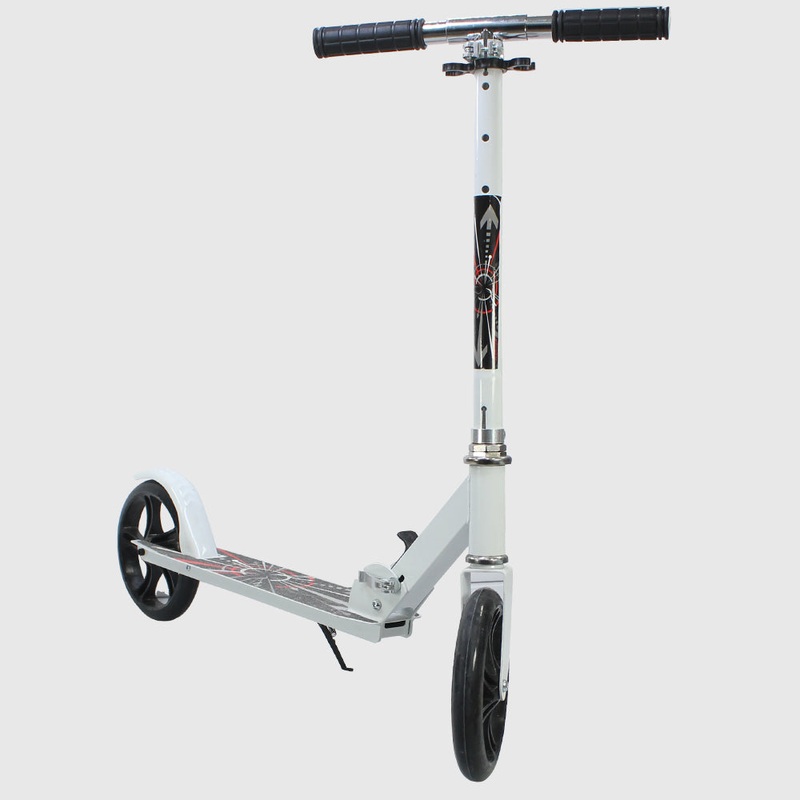 White Scooter