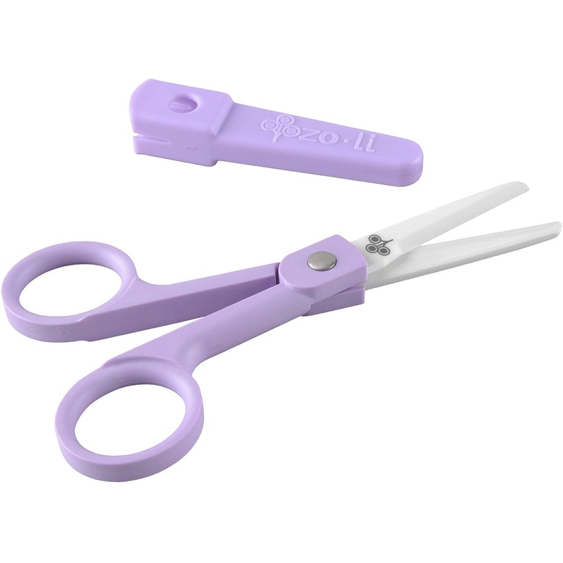 ZoLi SNIP Ceramic Baby Food Scissors – Lilac