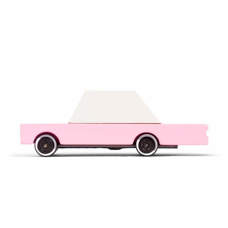 Candylab Pink Sedan Toy Car