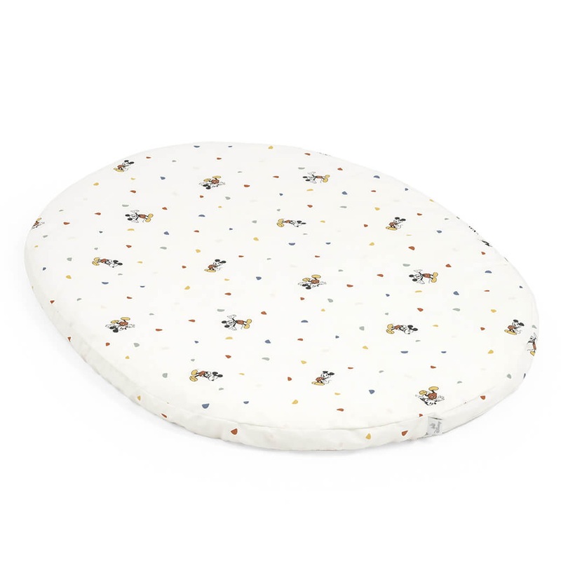 New Sleepi Mini Fitted Sheet Mickey Celebration