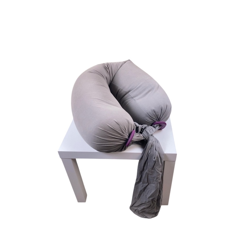 bbhugme Nursing Pillow, Grey Melange