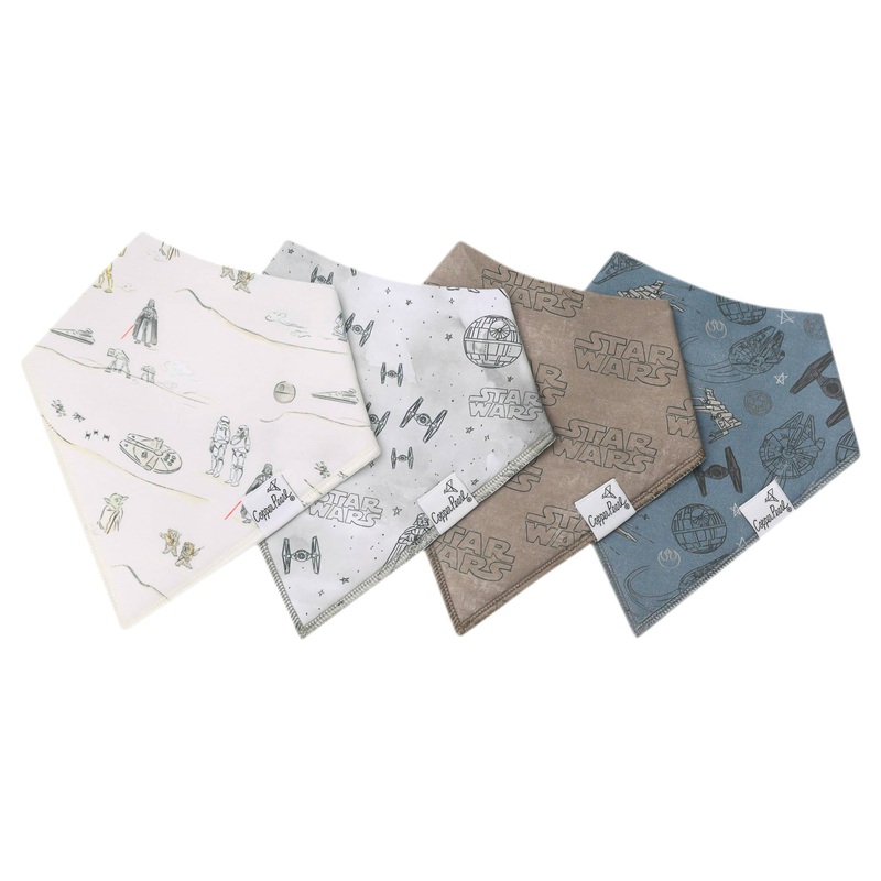 Copper Pearl Baby Bandana Bibs | Tatooine