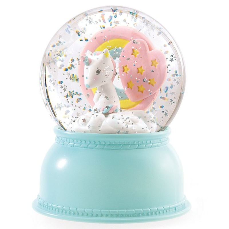 DJECO Snow Globe Nightlights Unicorn