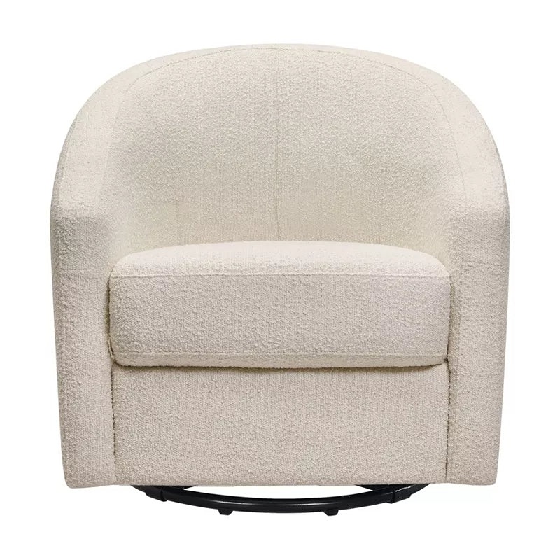 Madison Swivel Glider – Ivory Boucle