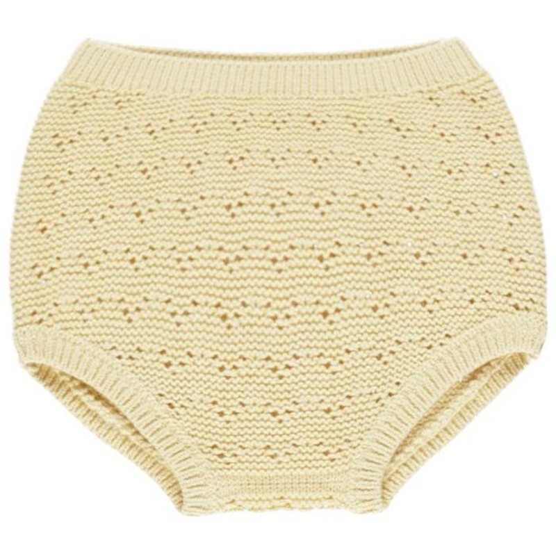 Quincy Mae Knit Bloomer || Yellow