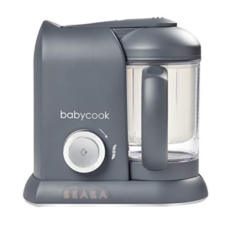 Beaba Babycook Solo 4-in-1 Baby Food Maker, Charcoal