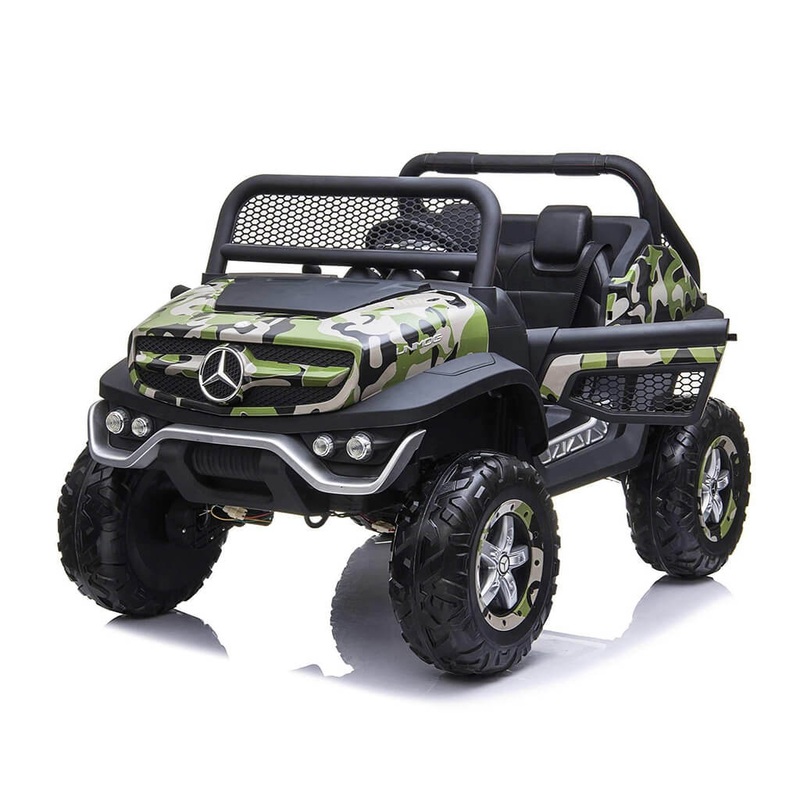 Electric Ride On Car Mercedes Benz Unimog Cammo