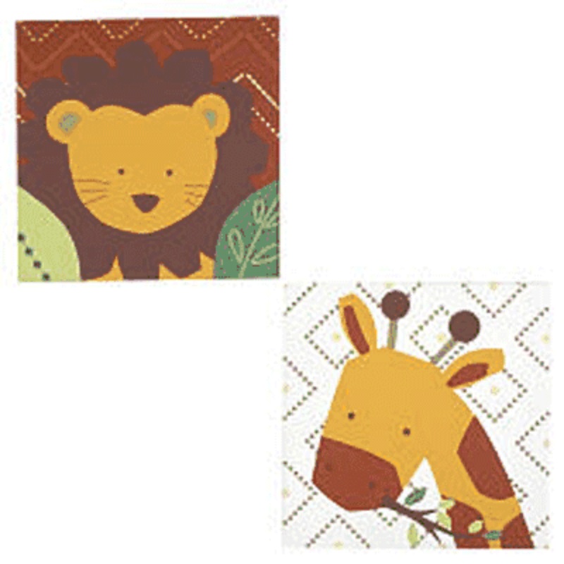 KidsLine African Dreams Canvas Wall Art