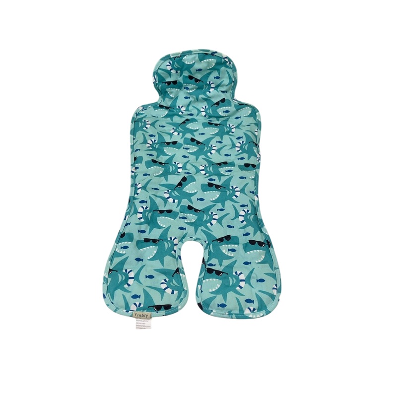 Yinbly Gel Car Seat Cooler Pad, Blue Shark