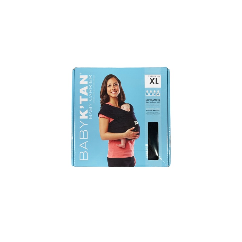 Baby K’tan Baby Carrier, Black, Original, X-Large