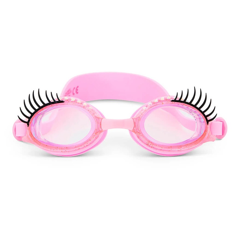Bling2O Splash Lash Kids’ Swim Goggles Powder Puff Pink
