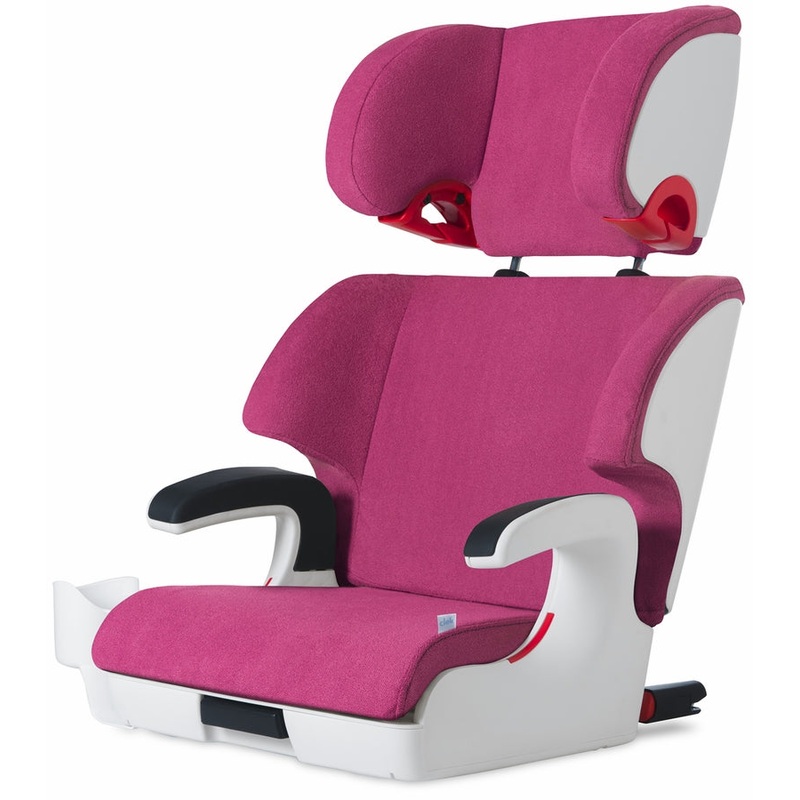 Clek OPEN BOX Oobr High Back Belt Positioning Booster Car Seat – Snowberry (C-Zero Plus)