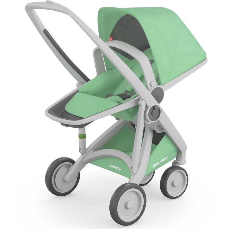 Greentom Reversible Stroller – Grey/Mint
