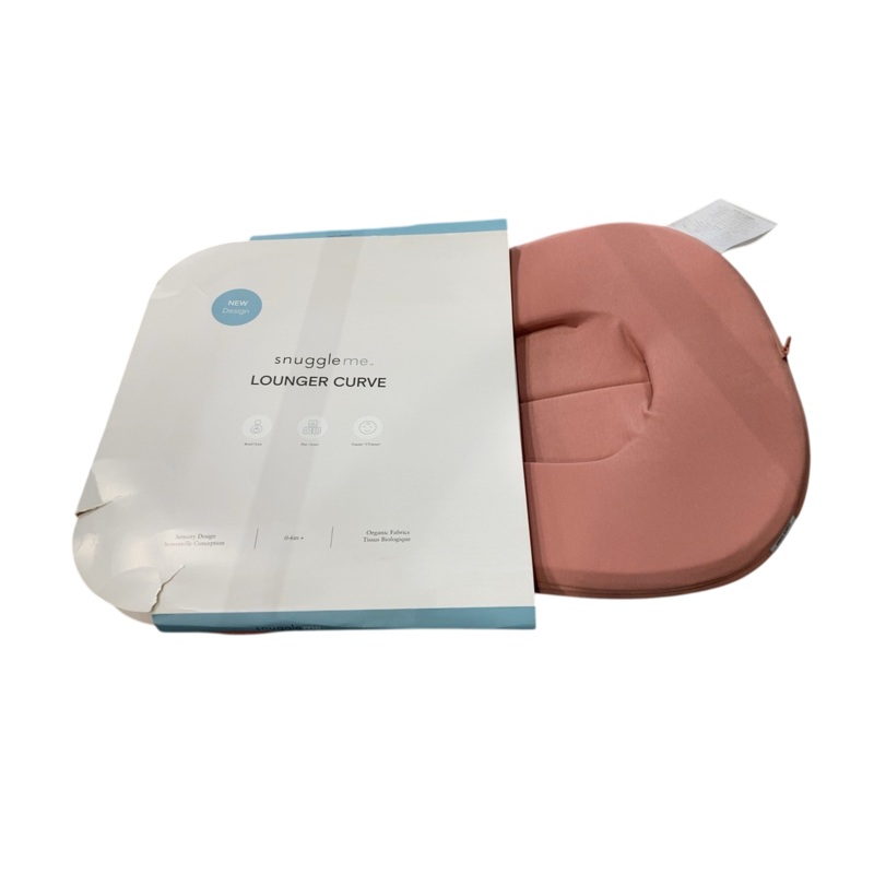 Snuggle Me Organic Lounger Curve, Gum Drop
