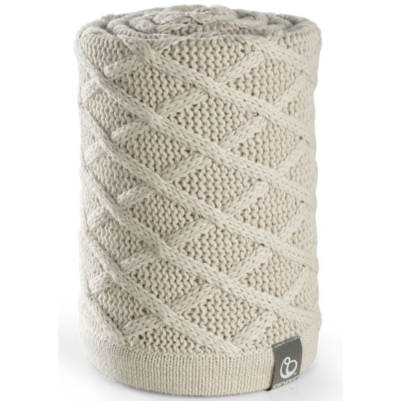 Stokke Stroller Blanket – Cable Cream