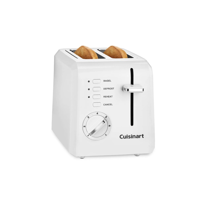 2-Slice Toaster White CPT-122 (See Description)