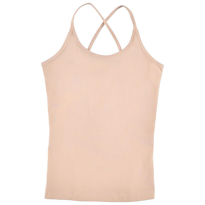 Janis Strap Top – Cameo Rose