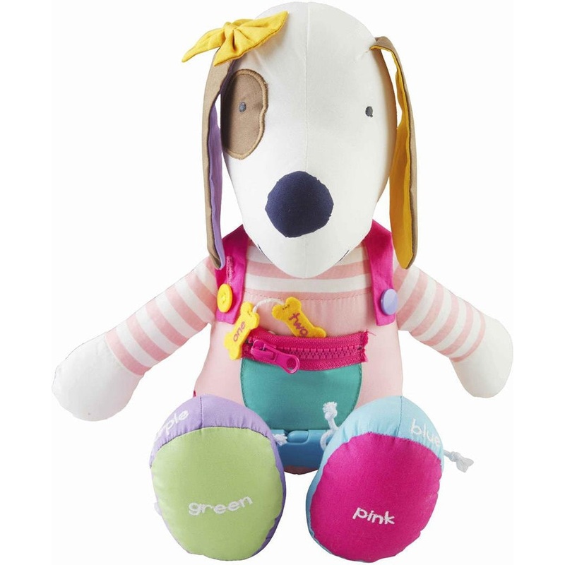 Mud Pie Pink Puppy Learning Pal
