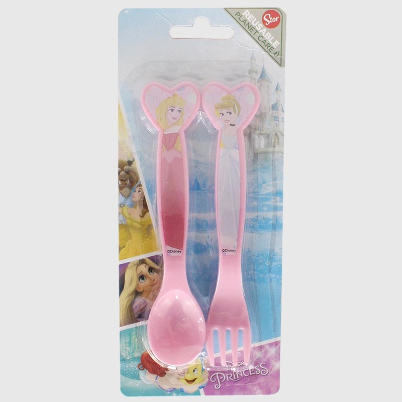 Stor Princess PP Cutlery Set