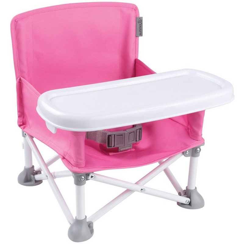 Summer Infant Pop ‘n Sit Portable Booster Chair – Pink