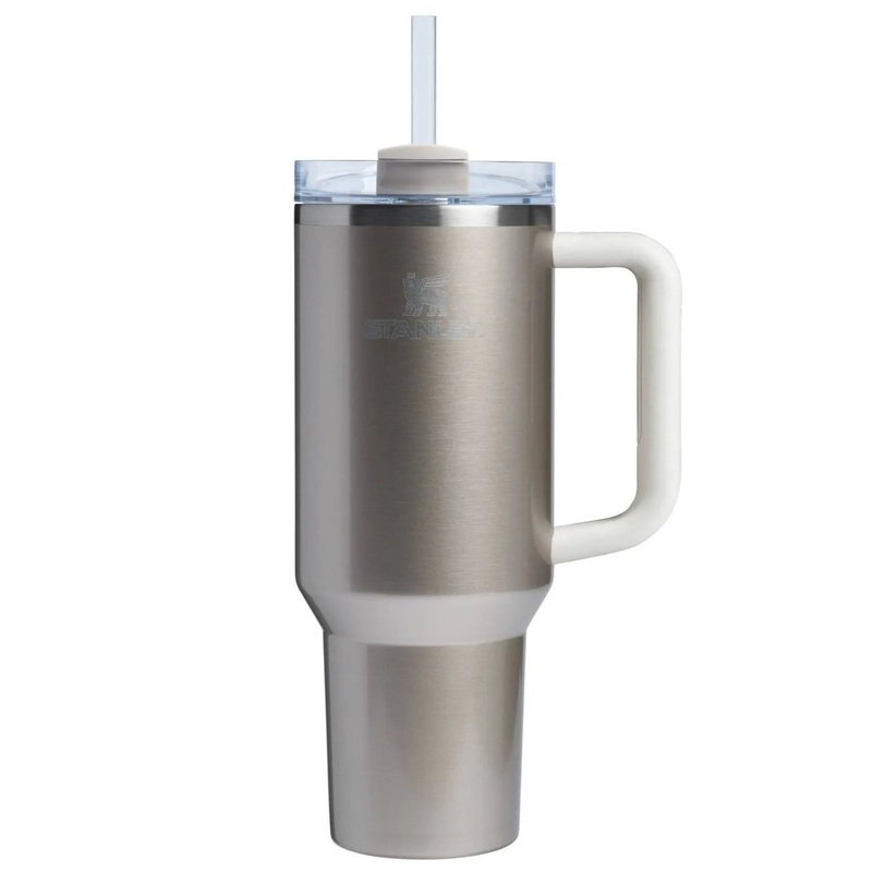 40 oz Stainless Steel H2.0 FlowState Quencher Tumbler Honey Talks