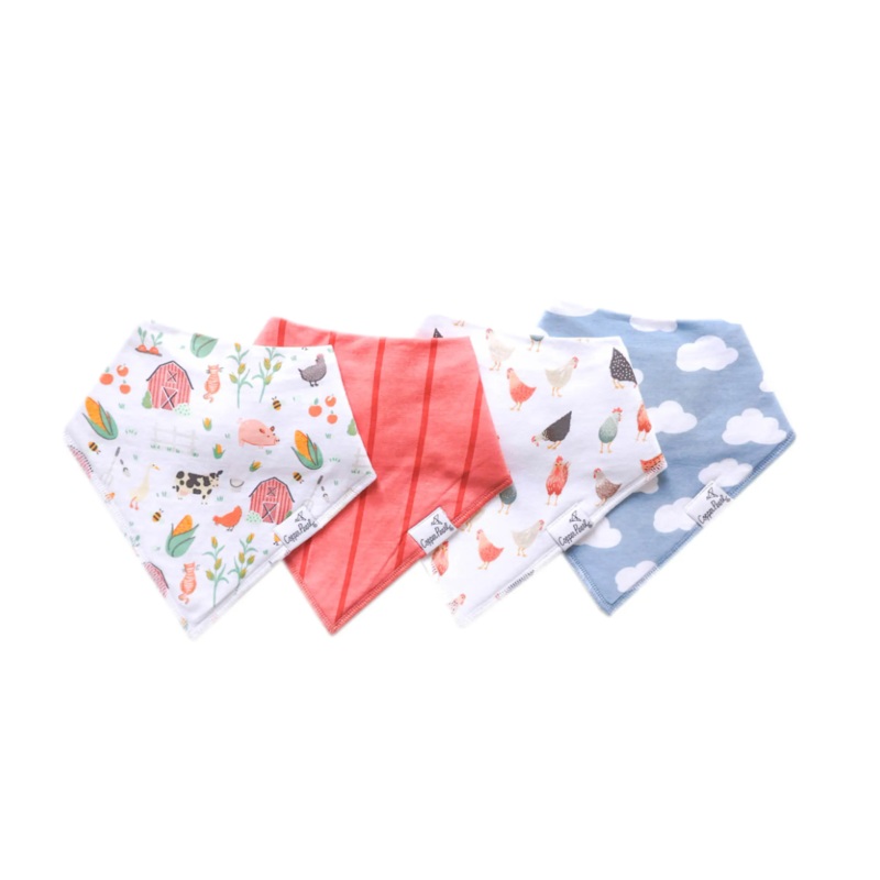 Bandana Bib Set (4 Pack) – Farmstead