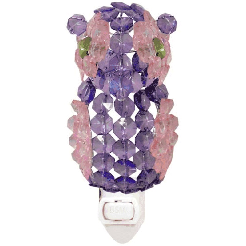 Lambs & Ivy Beaded Night Light – Owl